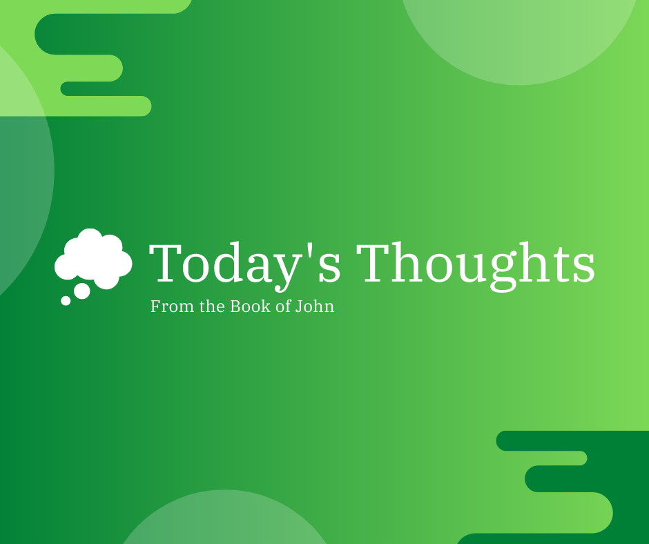 Today’s Thoughts – 20 September 2020